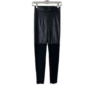 WOLFORD RARE VEGAN LEATHER LEGGINGS NEW WOMEN SIZE 4